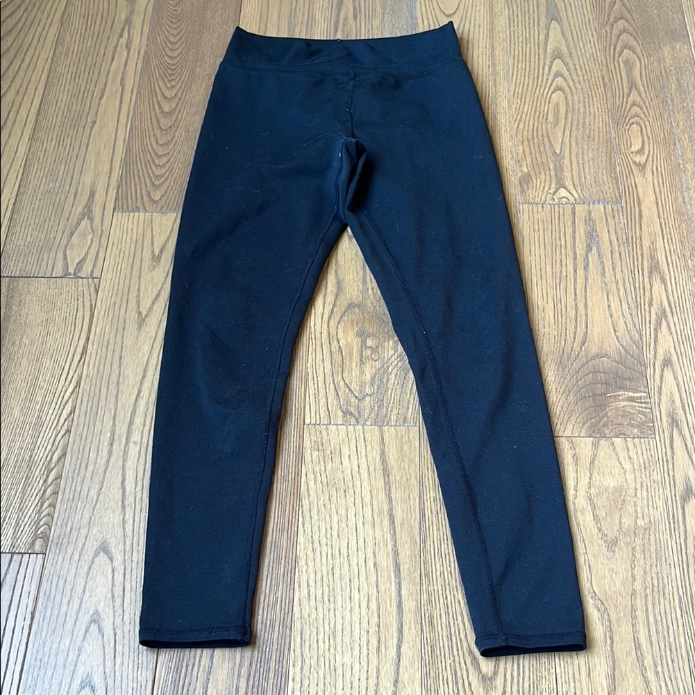 Zella Girl Black Leggings Elastic Waist Tapered Fit